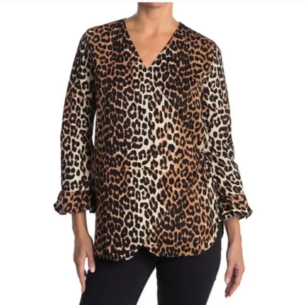 New GANNI top size 6 S